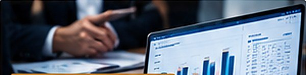 Sales dashboard on a laptop