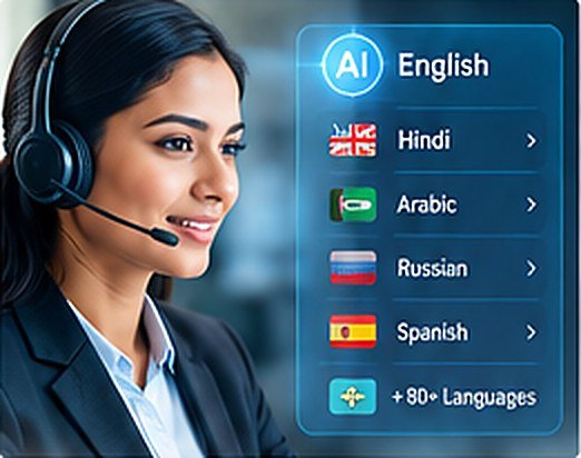 AI customer engagement across multiple languages