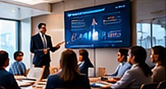 Corporate learning session